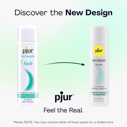 Pjur Woman Nude - Waterbased Lubricant without Preservatives - 3.4 fl oz / 100 ml (827160110185)