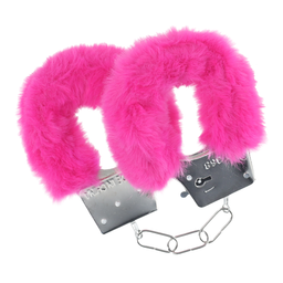 Ouch! by shots Classic Fluffy Handboeien - Roze (8714273058225)