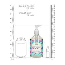 S-line by shots Slide Your Pole In My Hole - Waterbased Lubricant - 17 fl oz / 500 ml (7423522454459)