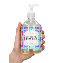 S-line by shots Slide Your Pole In My Hole - Waterbased Lubricant - 17 fl oz / 500 ml (7423522454459)