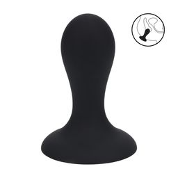 Levelz by shots Enkele Rammelaar Vloeibare Siliconen Anale Plug - S - Zwart (8714273065063)