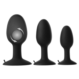 Prowler red Weighted Butt Plug - Medium 4.7 / 12 cm (5060365097904)