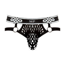 Male power Jock Ring - S/M - Zwart (845830071529)