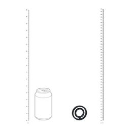 Levelz by shots Classic Grooved Silicone Penis- en Ballenring - Zwart (8714273063502)