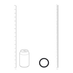 Levelz by shots Wide O Silicone Cockring - XL - 50mm - Zwart (8714273062062)