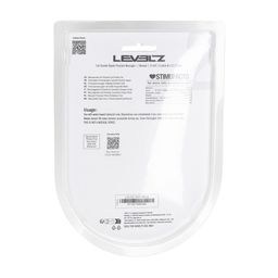 Levelz by shots Volledige Dubbele Golf Siliconen Prostaat Massager - Zwart (8714273066398)
