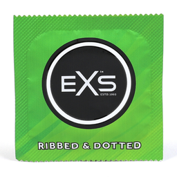 EXS 3 in 1 - Ribbed, Dotted en Flared - Condooms - 12 Stuks (5027701000233)