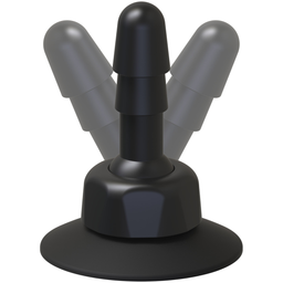 Doc johnson Deluxe 360 Swivel - Butt Plug met Zuignap - 2 Stuks (782421073459)