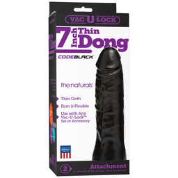 Doc johnson CodeBlack - Dun Dildo - 7 / 18 cm (782421026400)