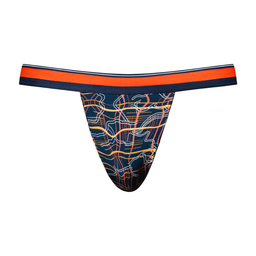 Male power Jock - L/XL - Marine Marmer (845830094870)