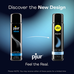 Pjur Aqua - Waterbased Lubricant - 3.4 fl oz / 100 ml (827160100278)