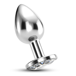 Crushious Bijou - Anale Sieraad Plug - Klein - Doorzichtig (799632355168)