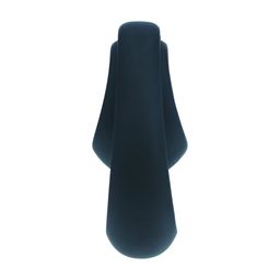 Levelz by shots Double Ergo Siliconen Cockring - Zwart (8714273063625)