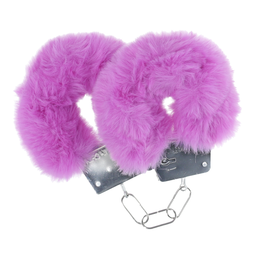 Ouch! by shots Classic Fluffy Handboeien - Paars (8714273058232)