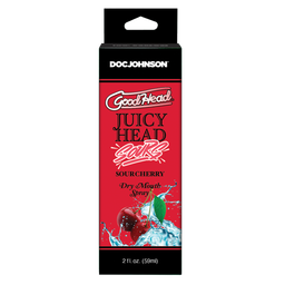 Doc johnson Juicy Head - Dry Mouth Spray - Sour Cherry - 2 fl oz / 60 ml (782421088620)