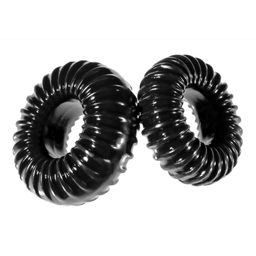 Perfectfitbrand PF Blend Premium Stretch Ribbed Ring Slim - Cockring Set (851127008734)