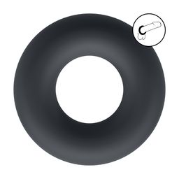 Levelz by shots Vloeibare Silicoenen Cockring - S - Zwart (8714273061836)