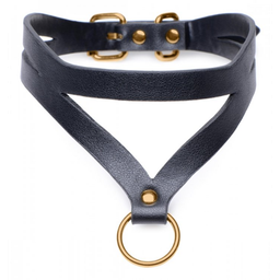 Xr brands Bondage Baddie - Halsband met O-Ring (848518043566)