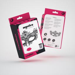 Crushious Mystica - Kantmasker - Zwart (799632355144)