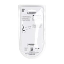 Levelz by shots Afneembare Brede Verstelbare Siliconen Lasso Cockring - 5mm - Zwart (8714273063991)