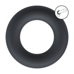 Levelz by shots Vloeibare Silicoenen Cockring - L - Zwart (8714273061874)