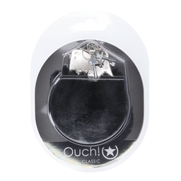 Ouch! by shots Classic Fluffy Handboeien - Zwart (8714273058218)