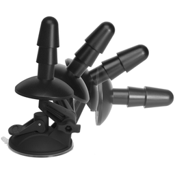 Doc johnson Deluxe Suction Cup Plug Accessory - 2 Stuk (782421062989)