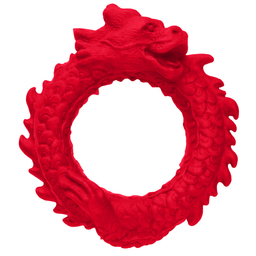Xr brands Rise of the Dragon - Siliconen Cockring - Rood (848518053305)