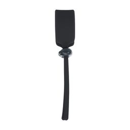 Levelz by shots Brede Verstelbare Siliconen Lasso Cockring - 5mm - Zwart (8714273063977)