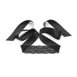 Crushious Lace Me Up - Bondage Lacy Set - Zwart (799632355137)