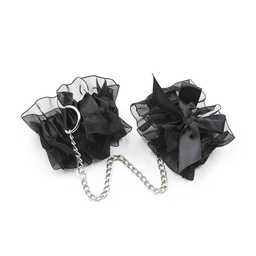 Crushious Lace Me Up - Bondage Lacy Set - Zwart (799632355137)