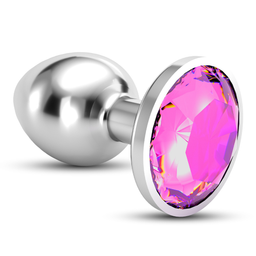 Crushious Bijou - Anale Sieraad Plug - Groot - Roze (799632355212)