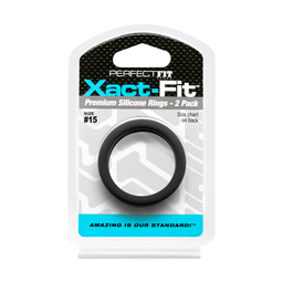 Perfectfitbrand #15 Xact-Fit - Cockring 2-Pack (854854005601)