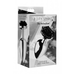 Xr brands Zwarte Roos - Butt Plug - Groot (848518029973)