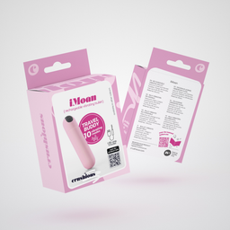 Crushious iMoan - Oplaadbare Vibrerende Bullet - Baby Roze (7403254158696)