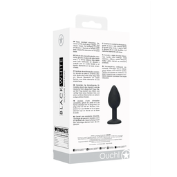 Ouch! by shots Siliconen Butt Plug met Verwijderbare Sieraden (7423522577523)