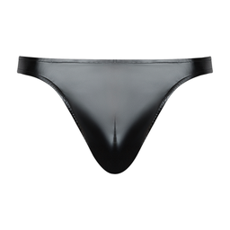 Male power Wetlook Bong Thong - S/M - Zwart (845830095129)
