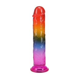 Doc johnson Classic Dong - 7,5 / 19,7 cm - Regenboog (782421097387)