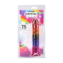 Doc johnson Classic Dong - 7,5 / 19,7 cm - Regenboog (782421097387)