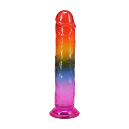 Doc johnson Classic Dong - 7,5 / 19,7 cm - Regenboog (782421097387)