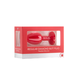 Ouch! by shots Diamanten Butt Plug - Regular (8714273786265)