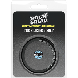 Doc johnson De Silicone 5 Snap - Cockring (6768903842120)