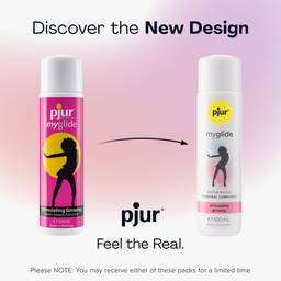 Pjur MyGlide - Stimulating Waterbased Lubricant for Women - 3.4 fl oz / 100 ml (827160104351)