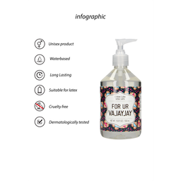 S-line by shots Voor Ur Vajayjay - Waterbased Lubricant - 17 fl oz / 500 ml (7423522454473)