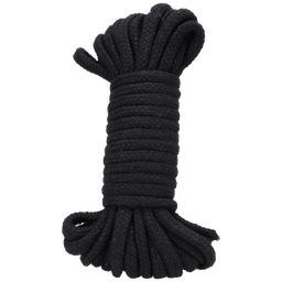Doc johnson Katoenen Touw - 32 ft - Zwart (782421087746)