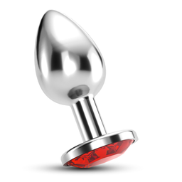 Crushious Bijou - Anale Sieraad Plug - Medium - Rood (799632355267)