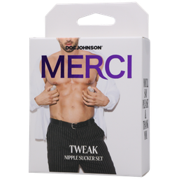Doc johnson Tweak - Nipple Sucker Set - Duidelijk (782421089368)