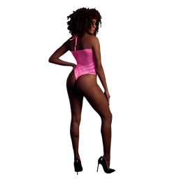 Ouch! by shots Body met Halternek - One Size - Neonroze (8714273494634)