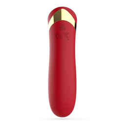 Crushious Blinders - Oplaadbare Vibrerende Bullet - Rood (7403254160781)