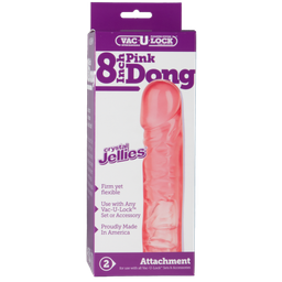 Doc johnson Crystal Jelly Dildo - 8 / 20 cm (782421432508)